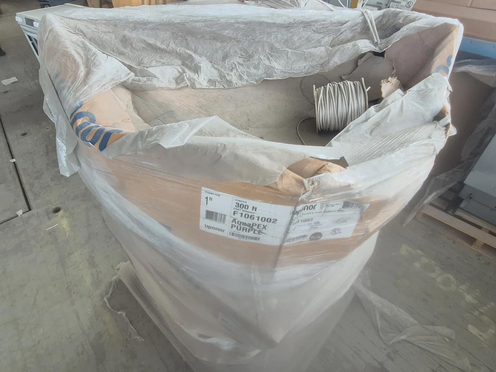 5-boxes-of-300-uponor-aquapex-purple-reclaimed-water-line-763661