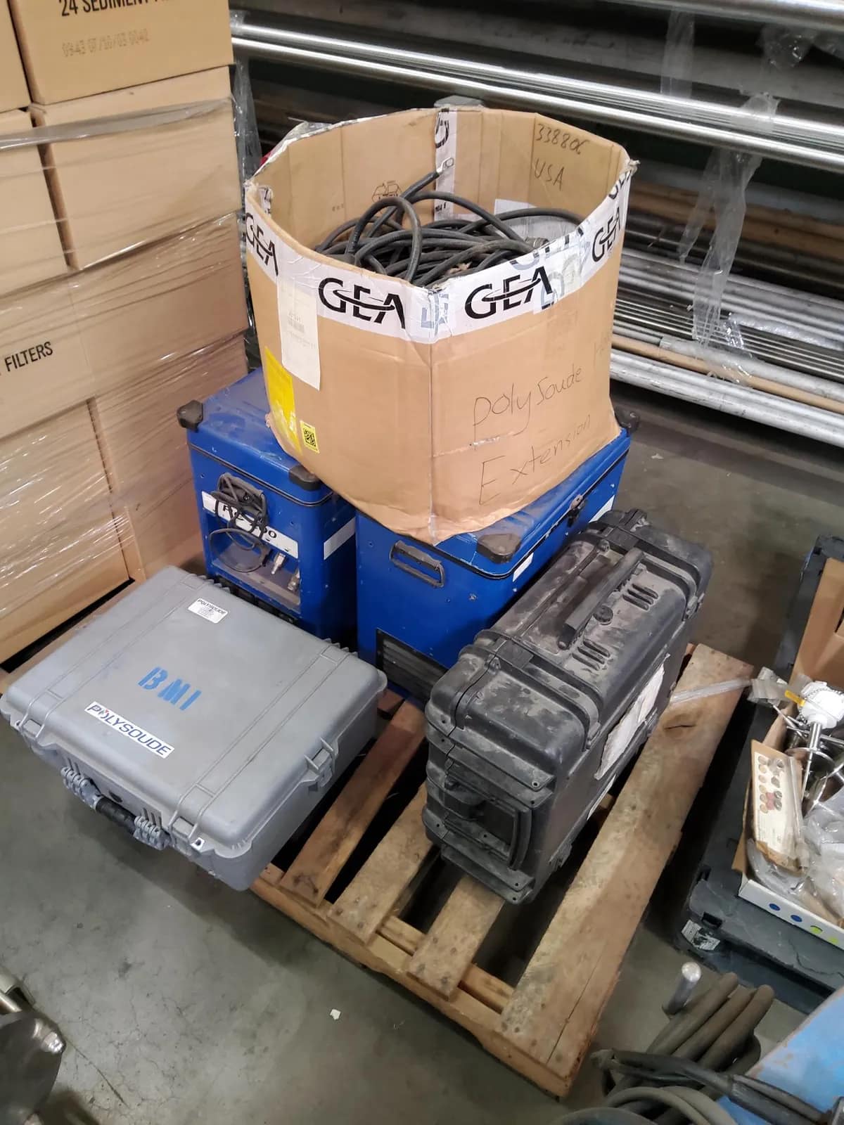 2-polysoude-ps-204-orbital-welder-power-supply-w-cables-hard-cases-mthk8axr