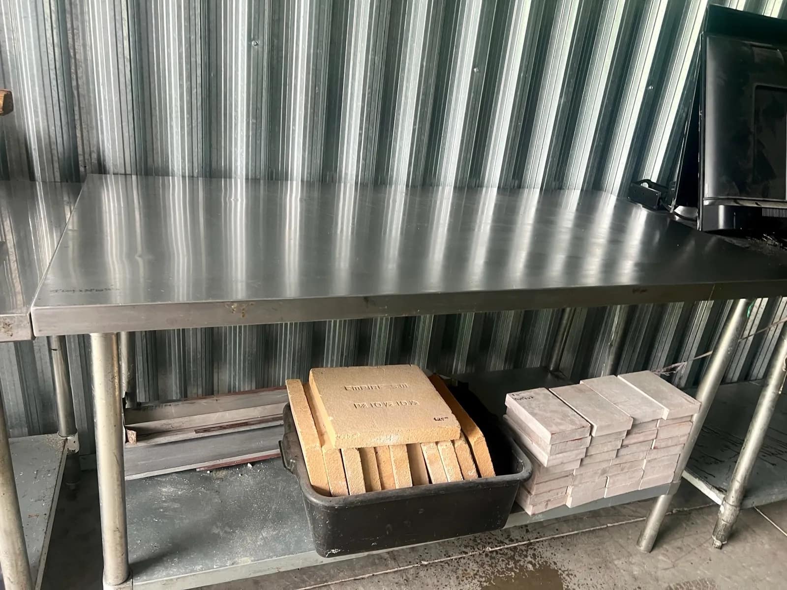 5-foot-stainless-steel-work-table-with-storage-shelf-9f04b1
