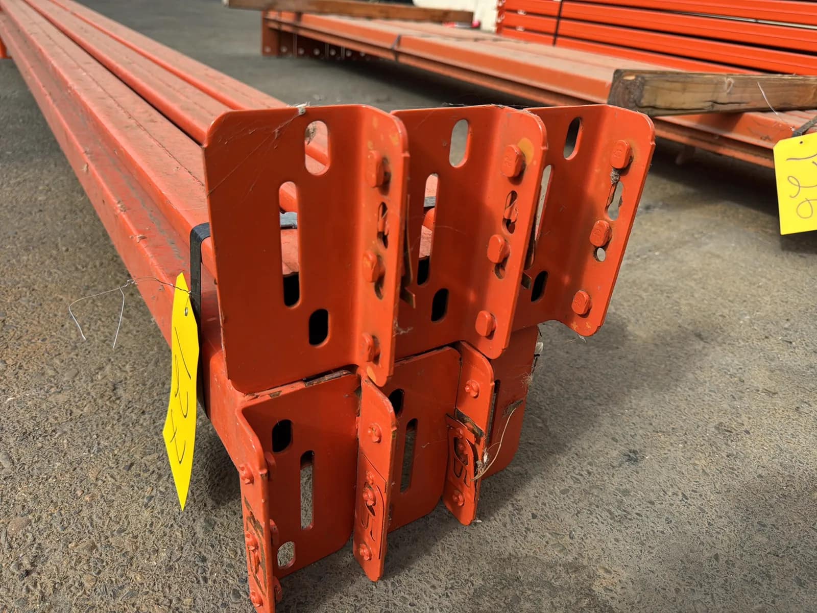 (6) 96” Pallet Racking Crossmembers, photo 3 of 5
