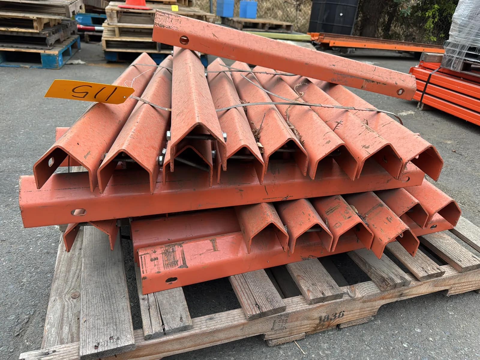 Pallet of 36” Column Guards, Side Bolt, photo 3 of 5