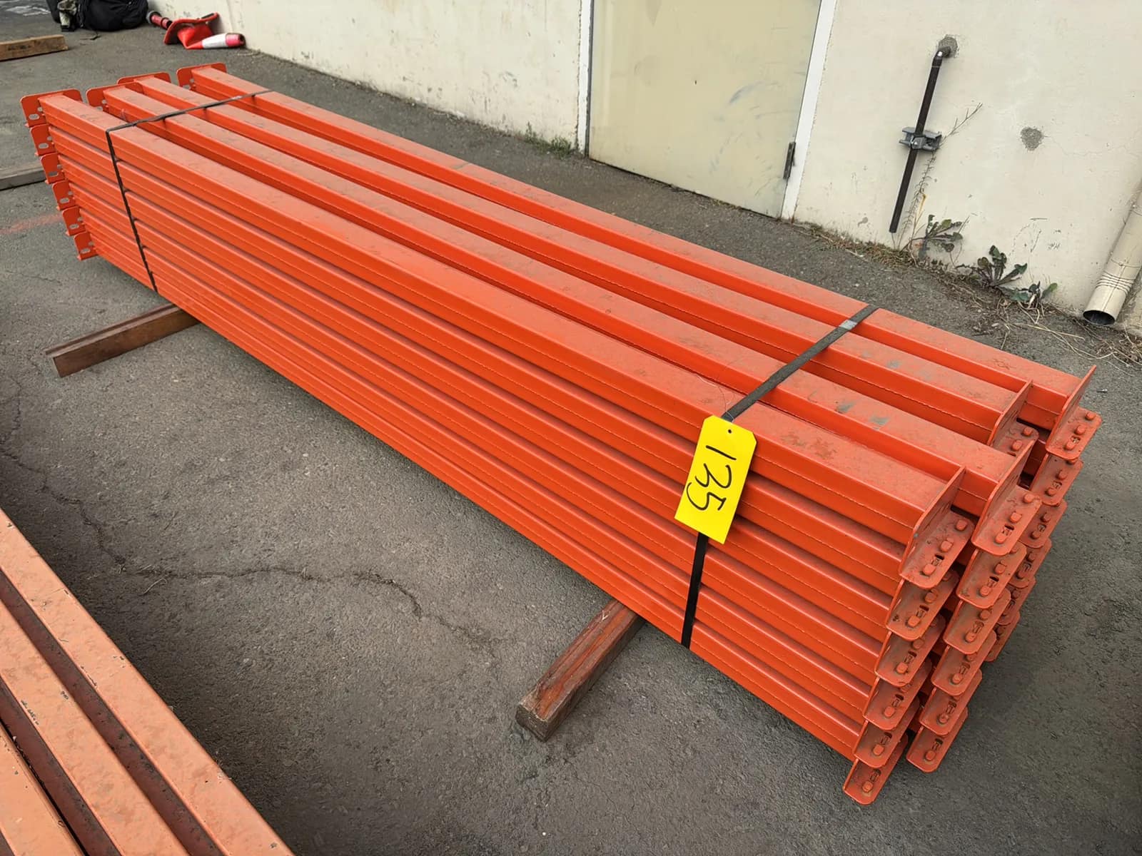 (24) 96” Pallet Racking Crossmembers, photo 2 of 5