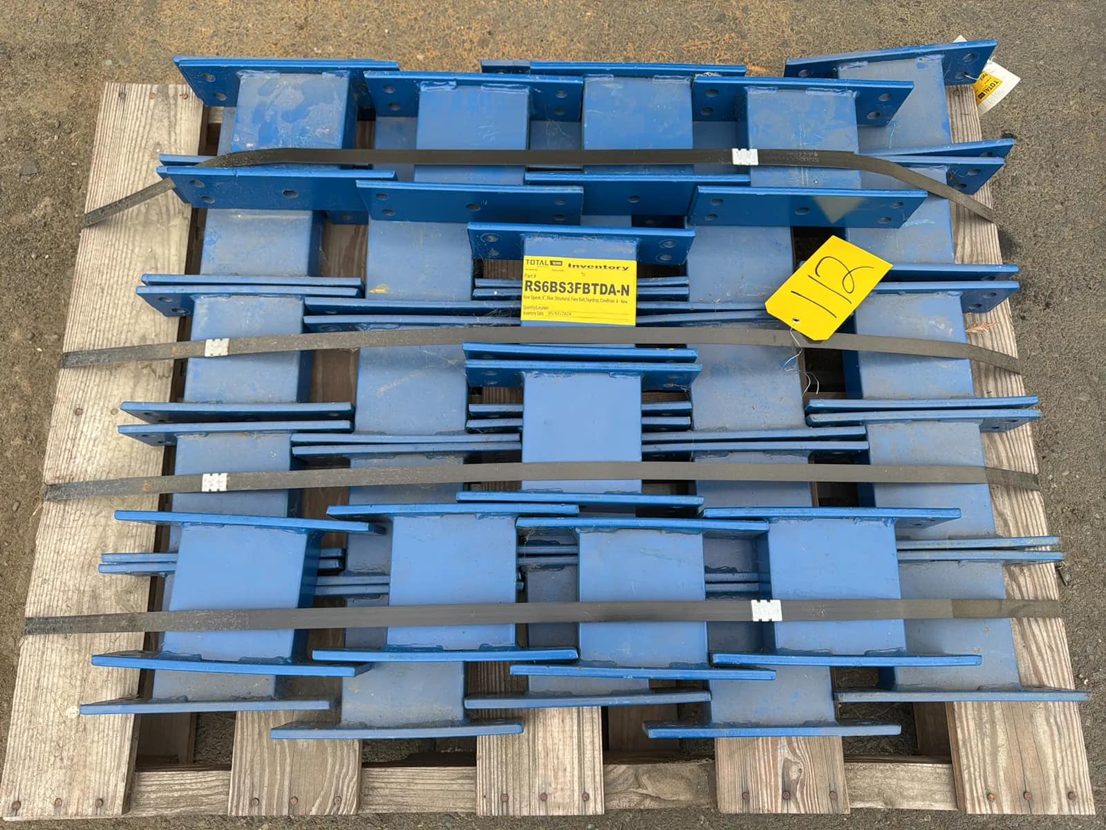 Pallet of 6” Teardrop Row Spacers, photo 3 of 5