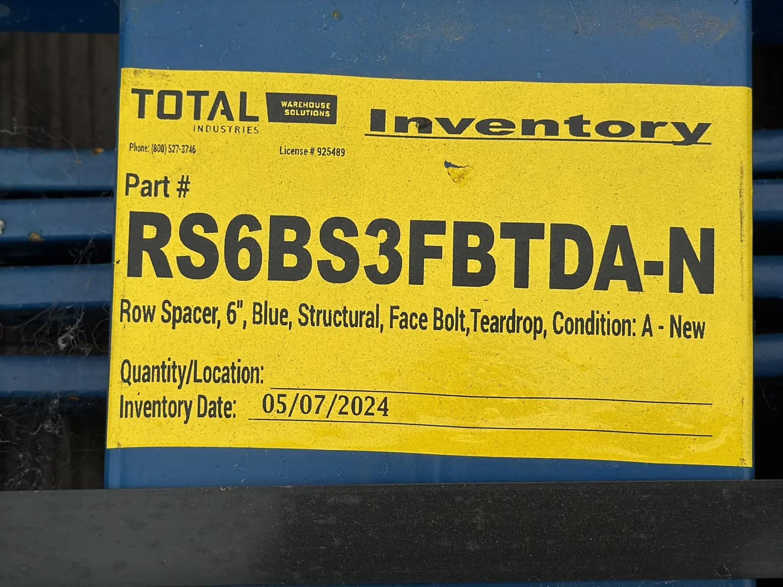 Pallet of 6” Teardrop Row Spacers, photo 4 of 5