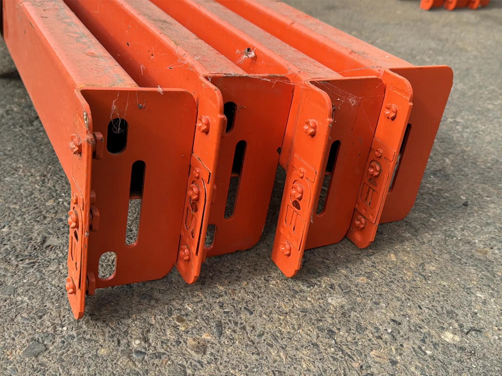 (4) 96” Pallet Racking Crossmembers, photo 3 of 5