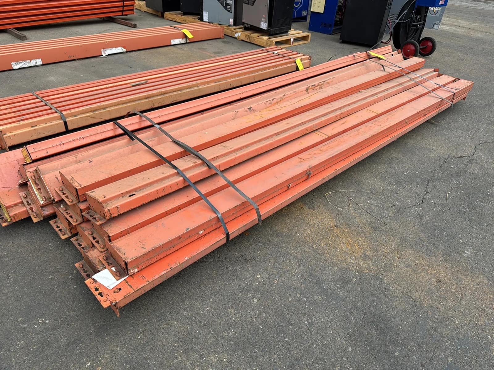 (16) 136” Pallet Racking Crossmembers, photo 3 of 5