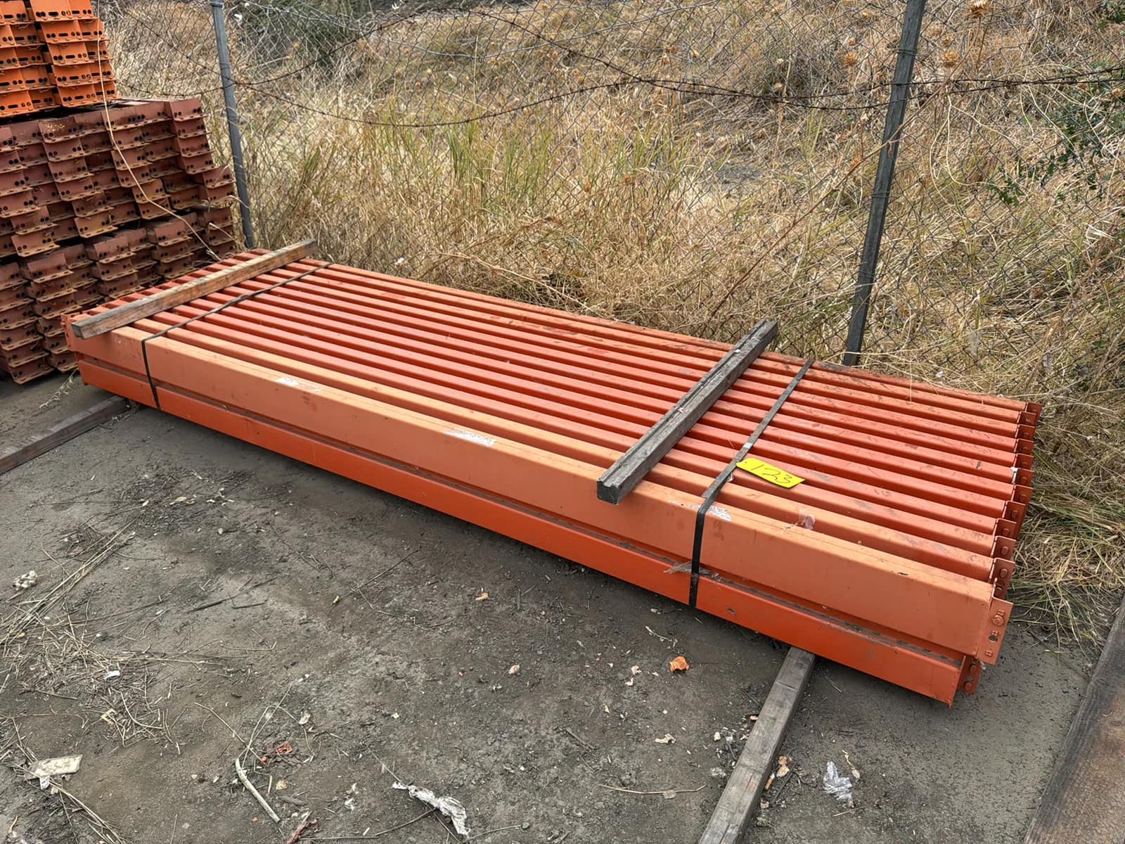(24) 132” Pallet Racking Crossmembers, photo 3 of 5