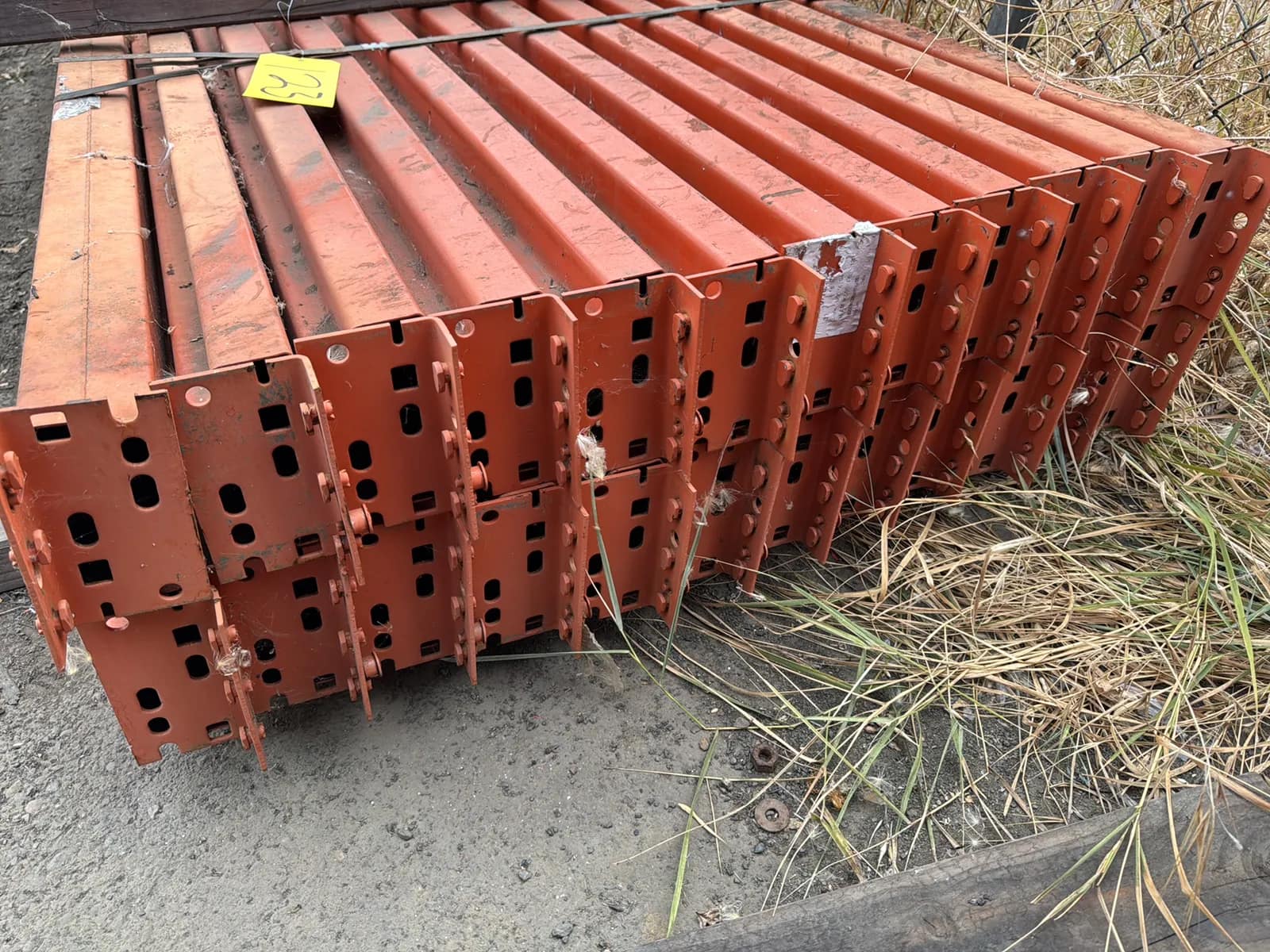 (24) 132” Pallet Racking Crossmembers, photo 4 of 5