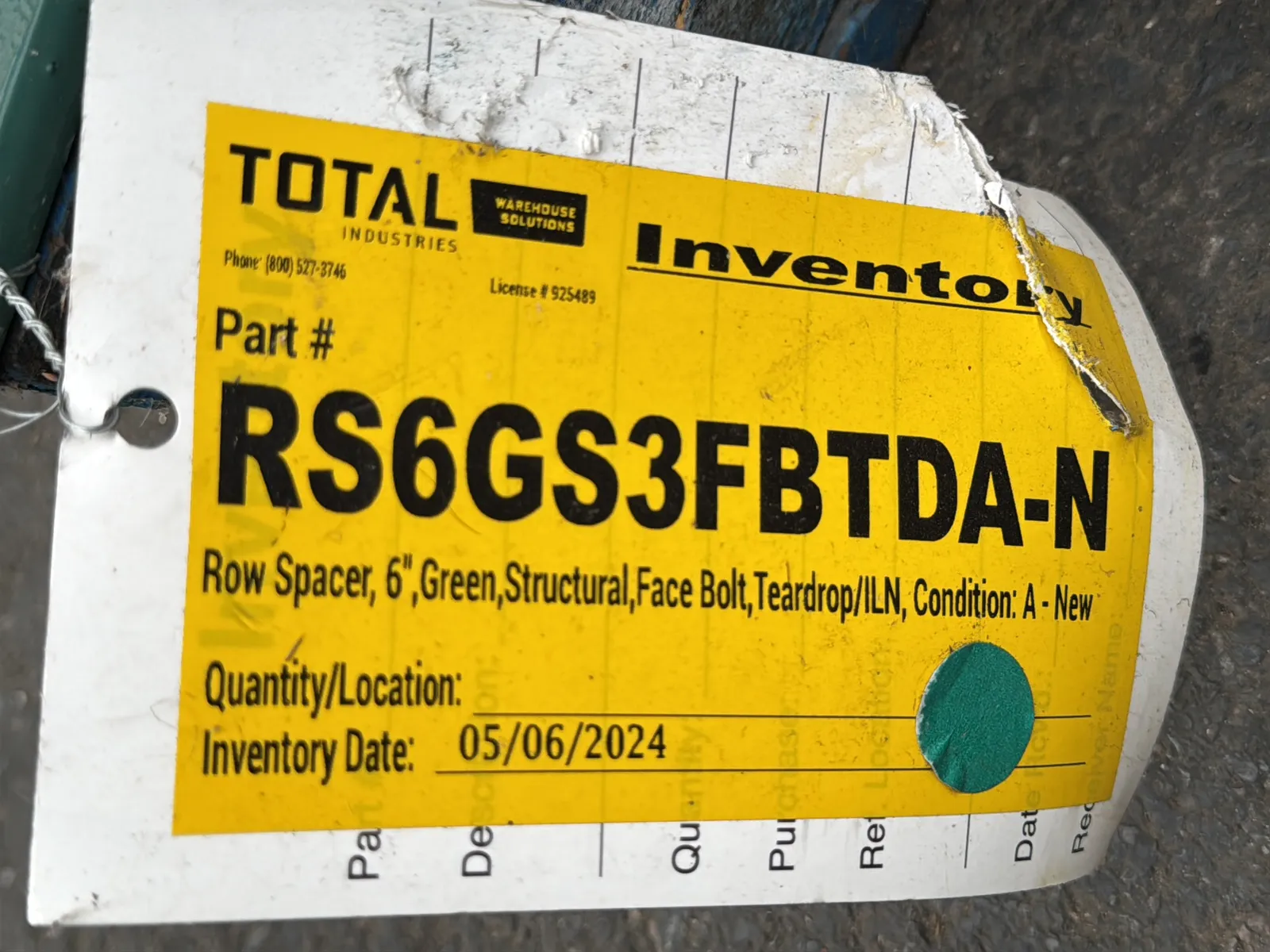 Pallet of 6” Row Spacers, photo 4 of 5