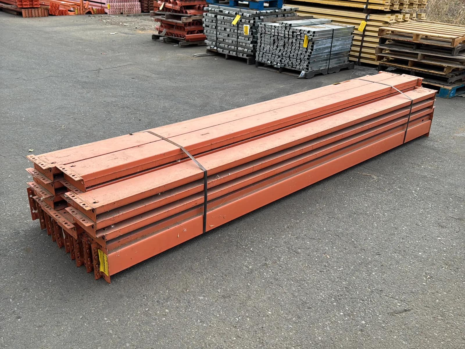 (24) 136” Pallet Racking Crossmembers, photo 5 of 5