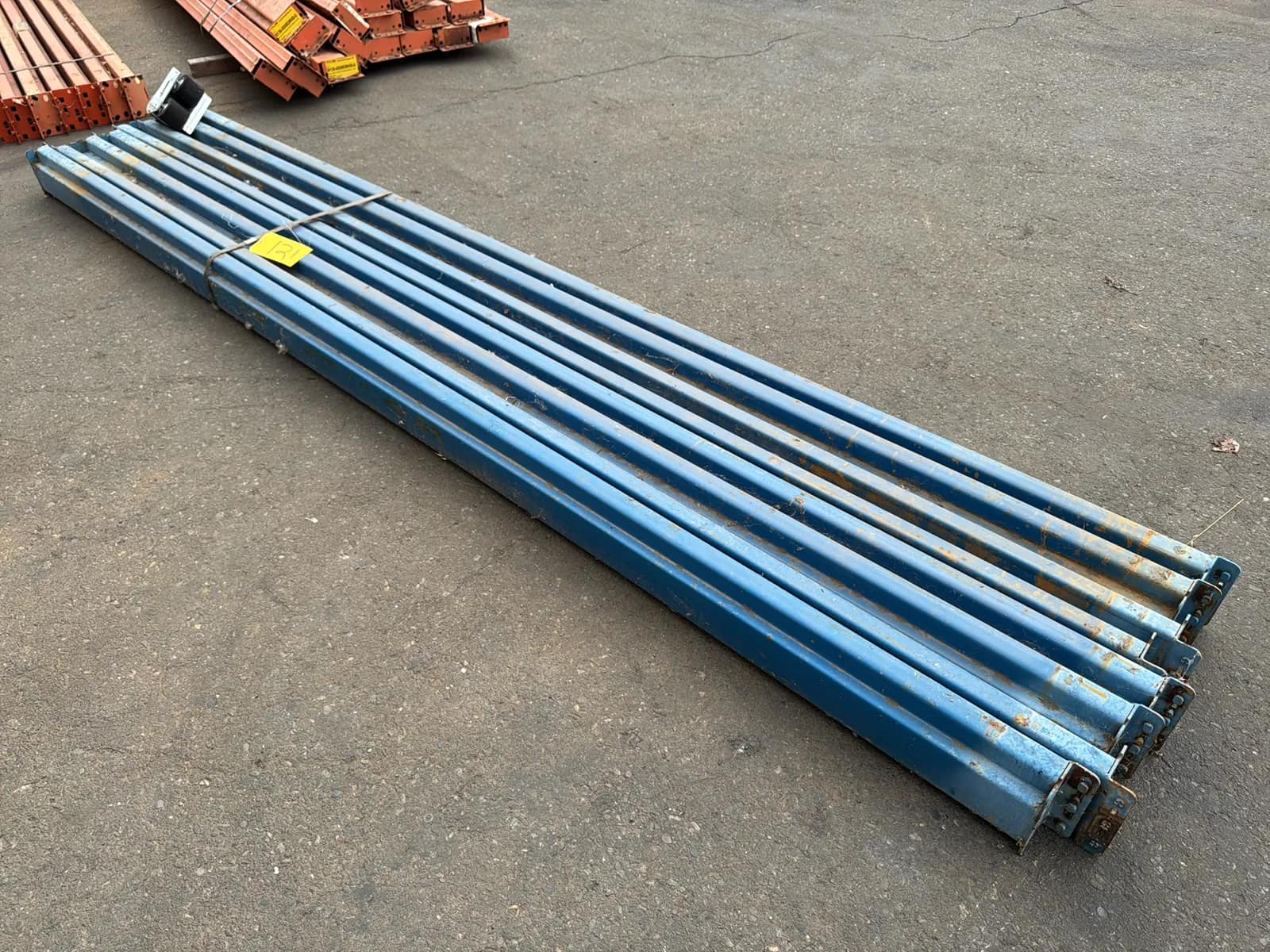 (8) 132” Pallet Racking Crossmembers, photo 2 of 6