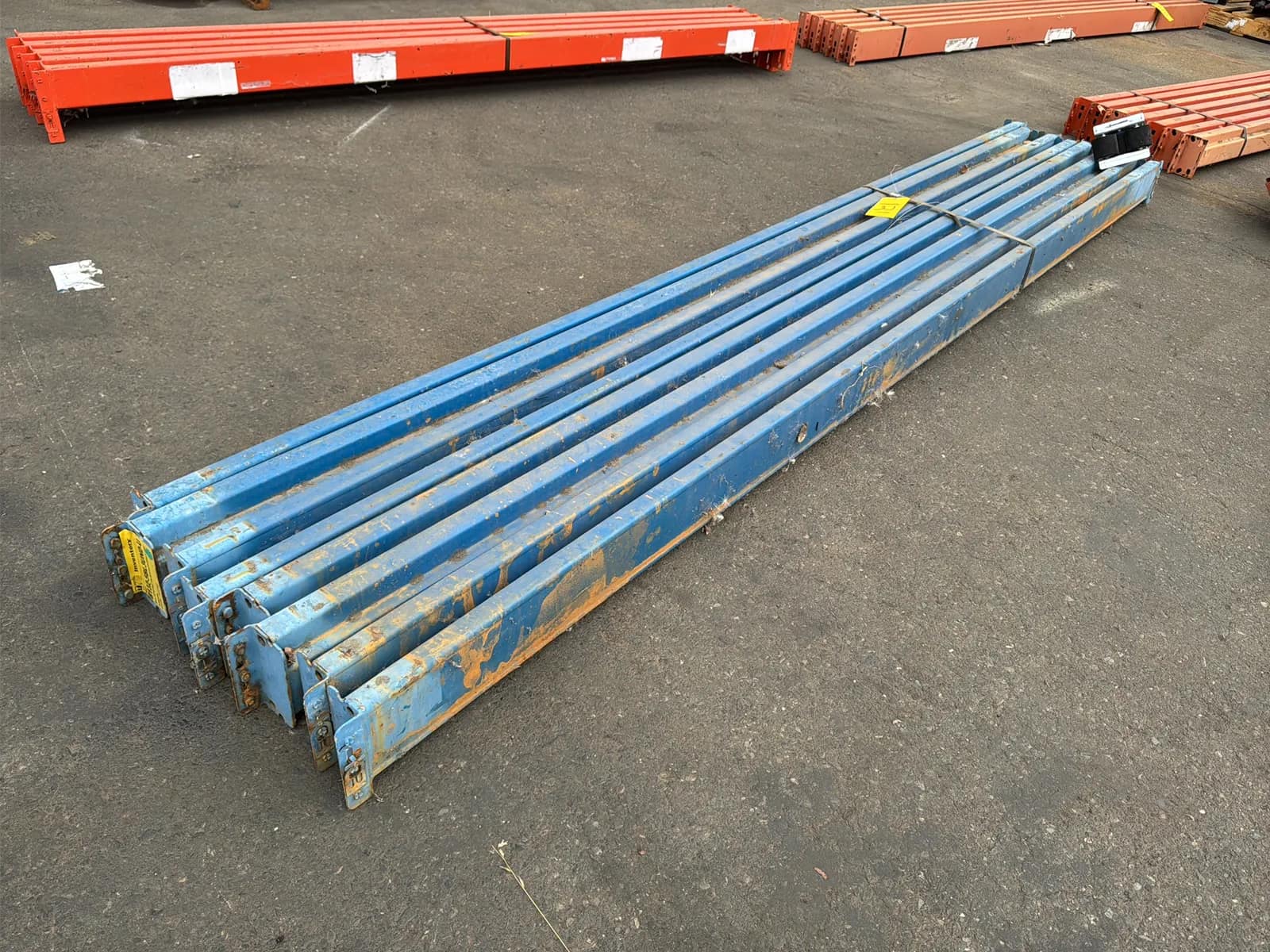 (8) 132” Pallet Racking Crossmembers, photo 5 of 6