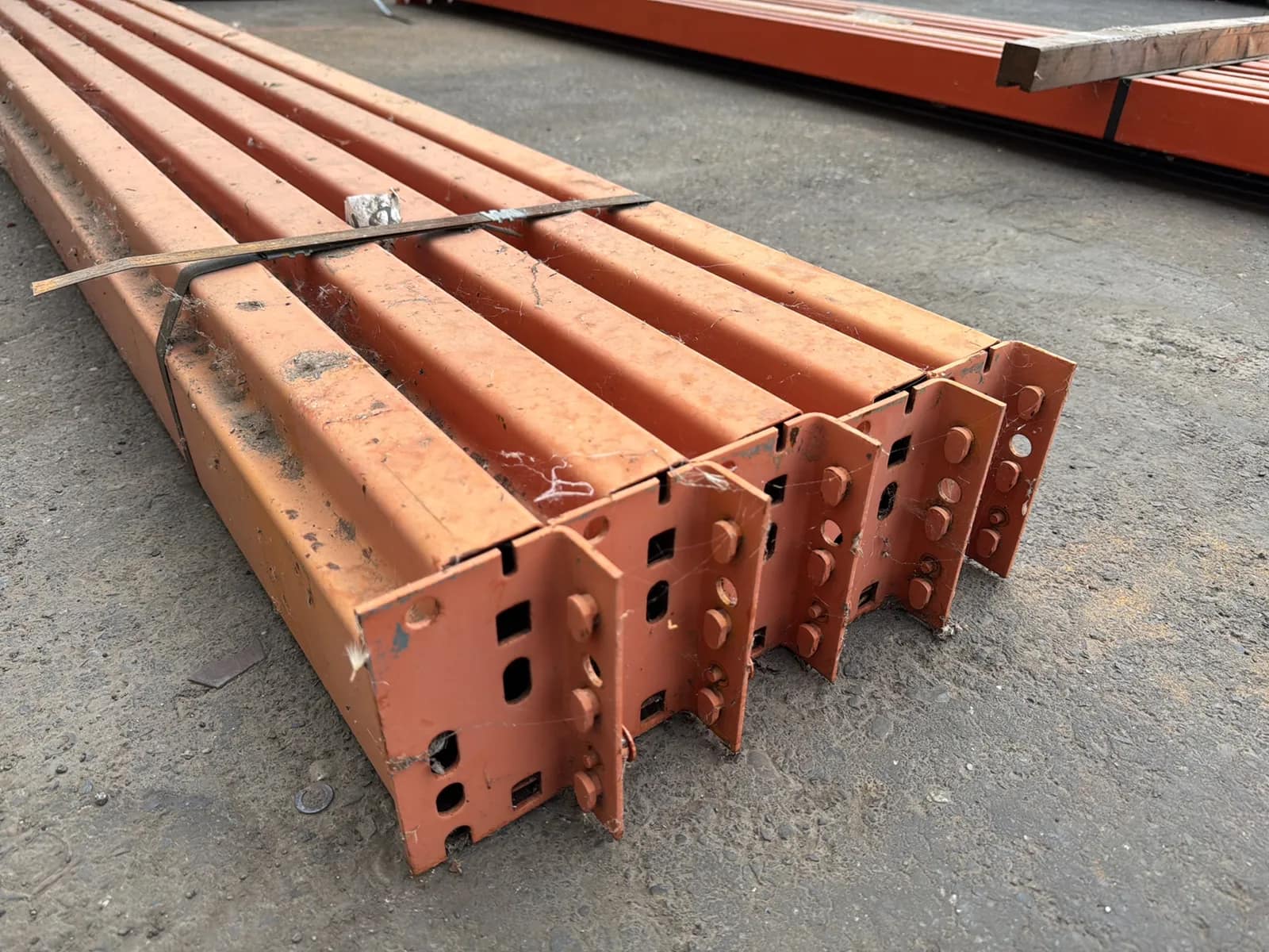 (5) 132” Pallet Racking Crossmembers, photo 3 of 4