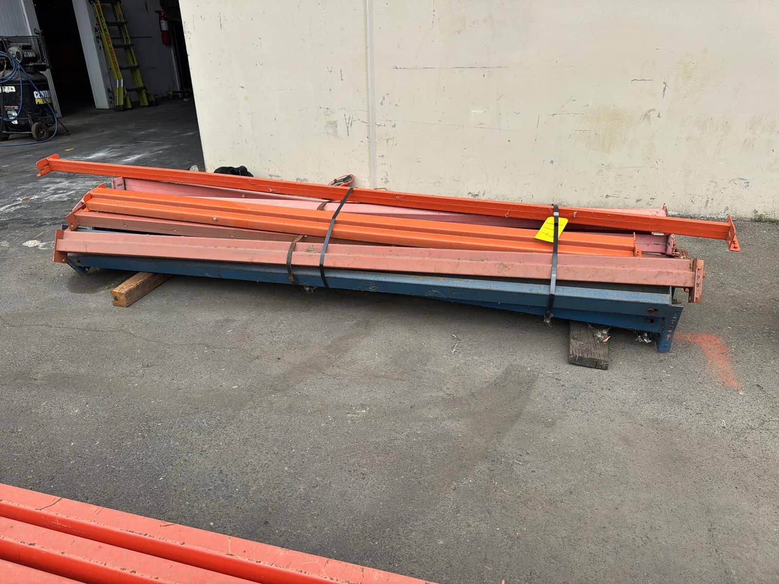 (20) Assorted Pallet Racking Crossmembers, 96”, 108”, 132”, photo 4 of 5
