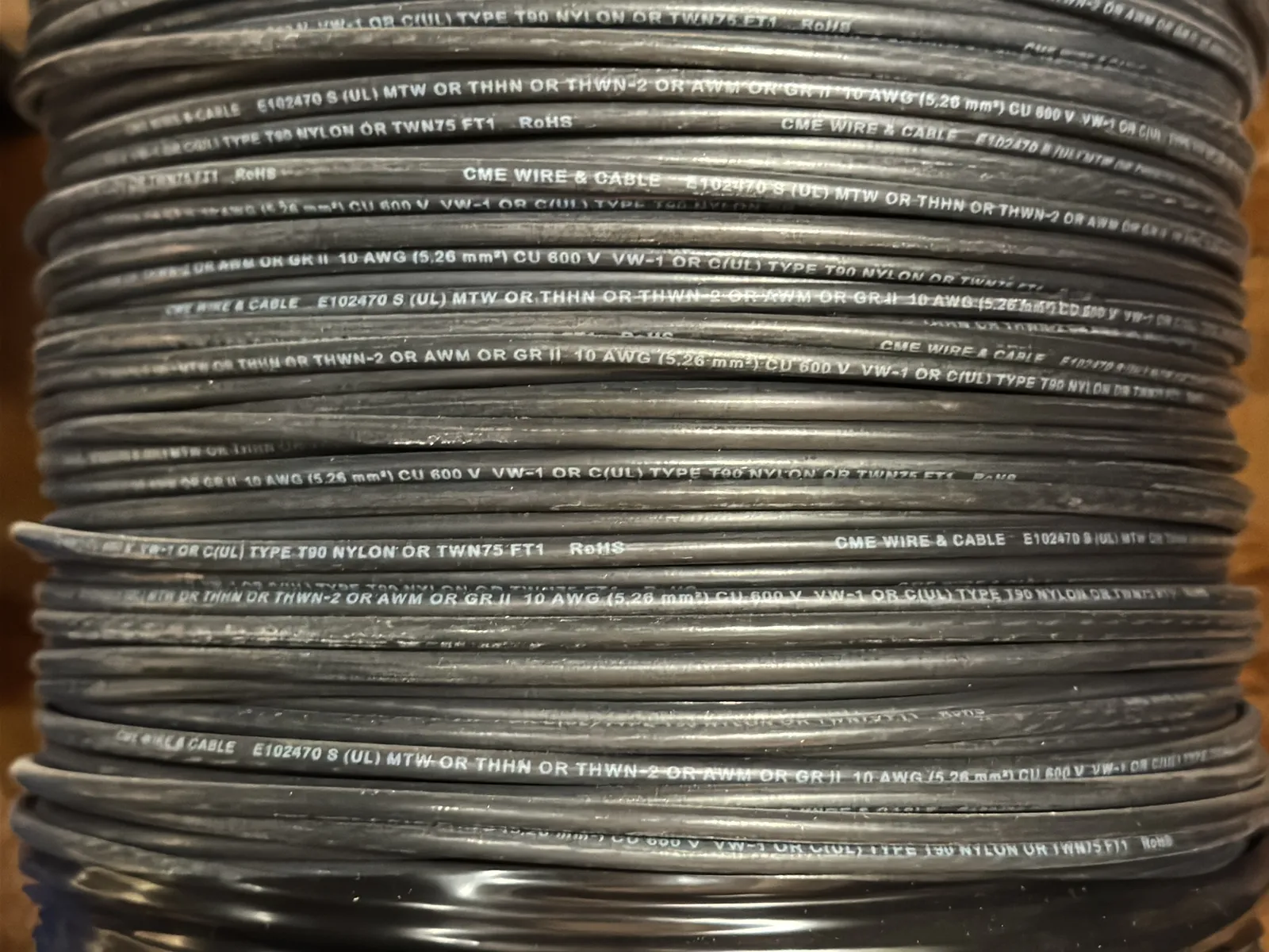 Contents Of (1) Top Shelf: Assorted Wire, photo 5 of 11