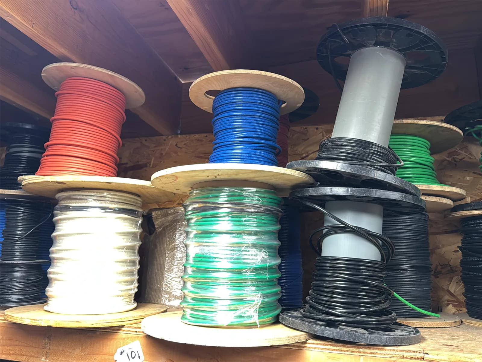 Contents Of (1) Top Shelf: Assorted Wire, photo 3 of 11