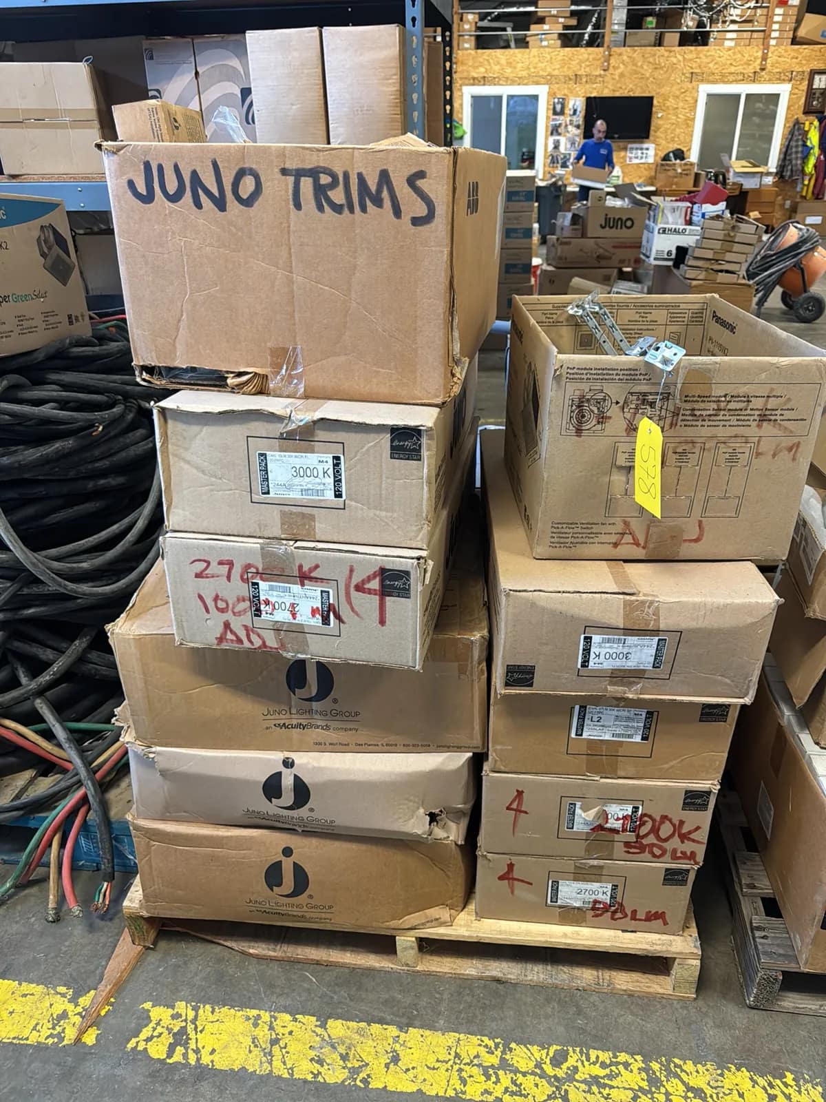 contents-of-pallet-juno-recessed-light-housings-025346