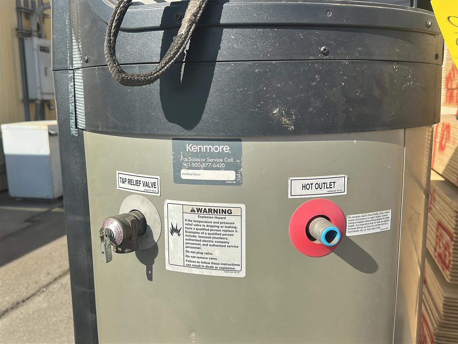 Kenmore Elite 60 Gallon Water Heater, photo 7 of 10