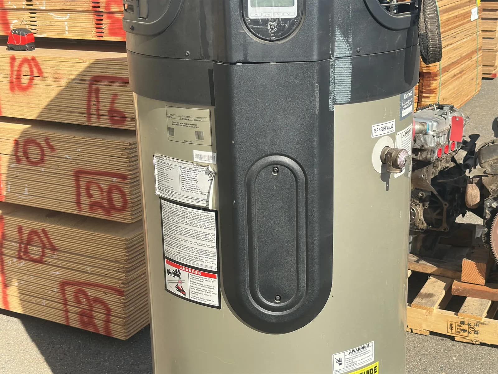 Kenmore Elite 60 Gallon Water Heater, photo 3 of 10