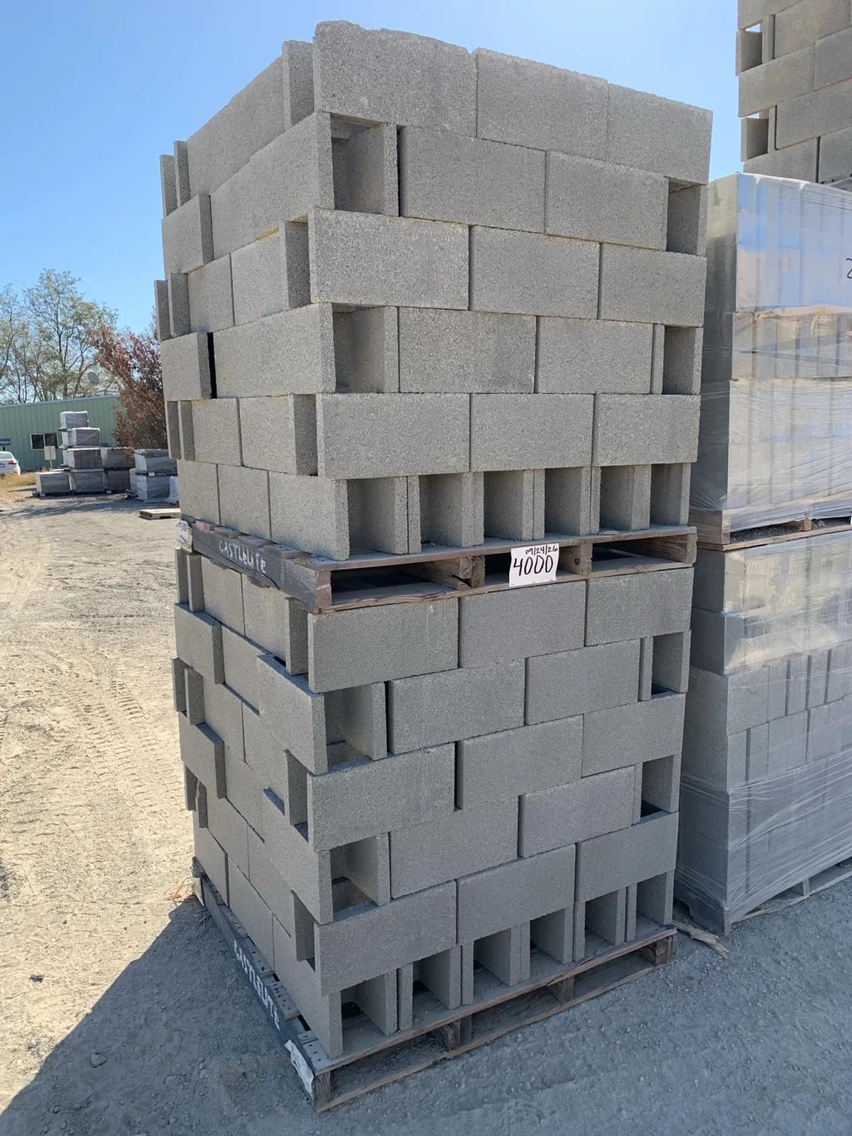 (2) Pallets 8x8x16 Open End Standard Gray, photo 3 of 3
