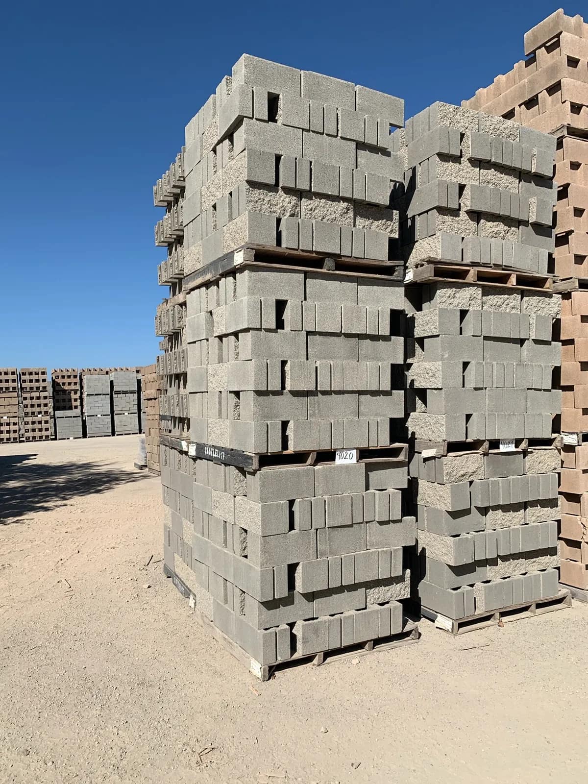 (3) Pallets 8x8x16 Split One Side Open End Standard Gray, photo 2 of 3