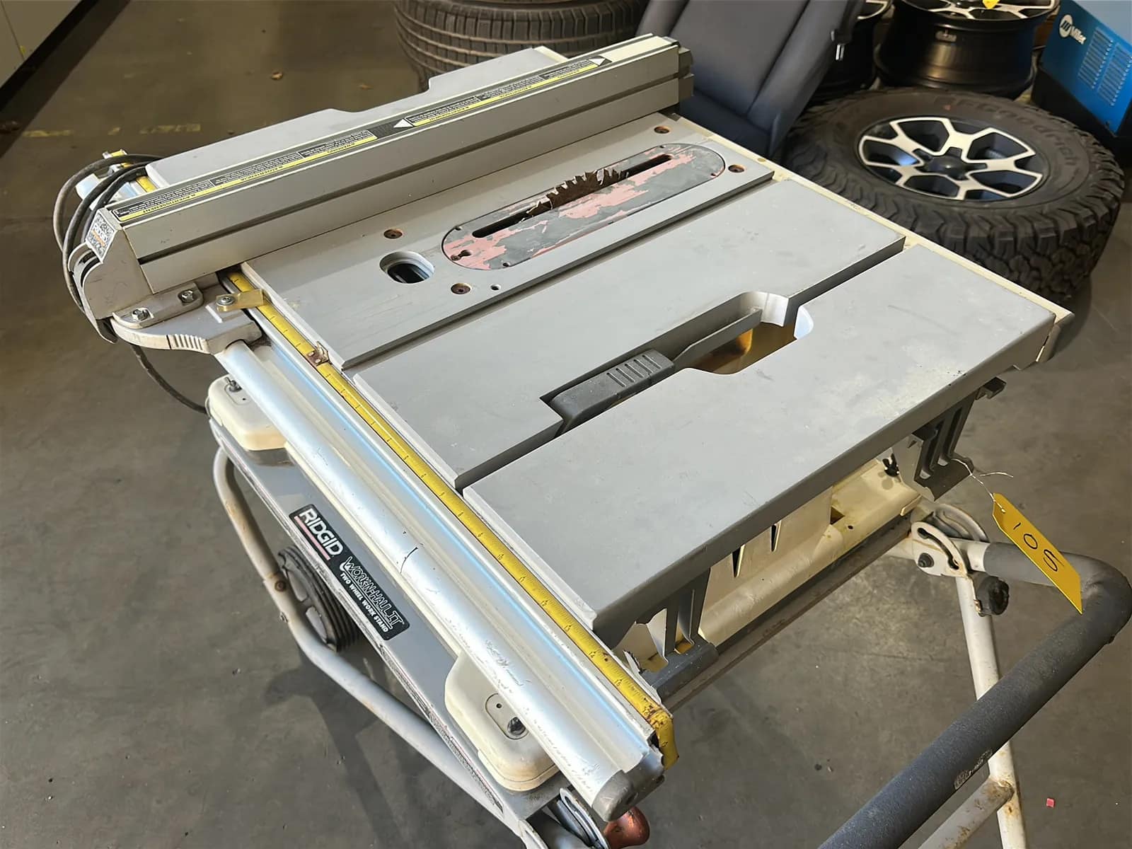 Ridgid Portable Table Saw, photo 7 of 9