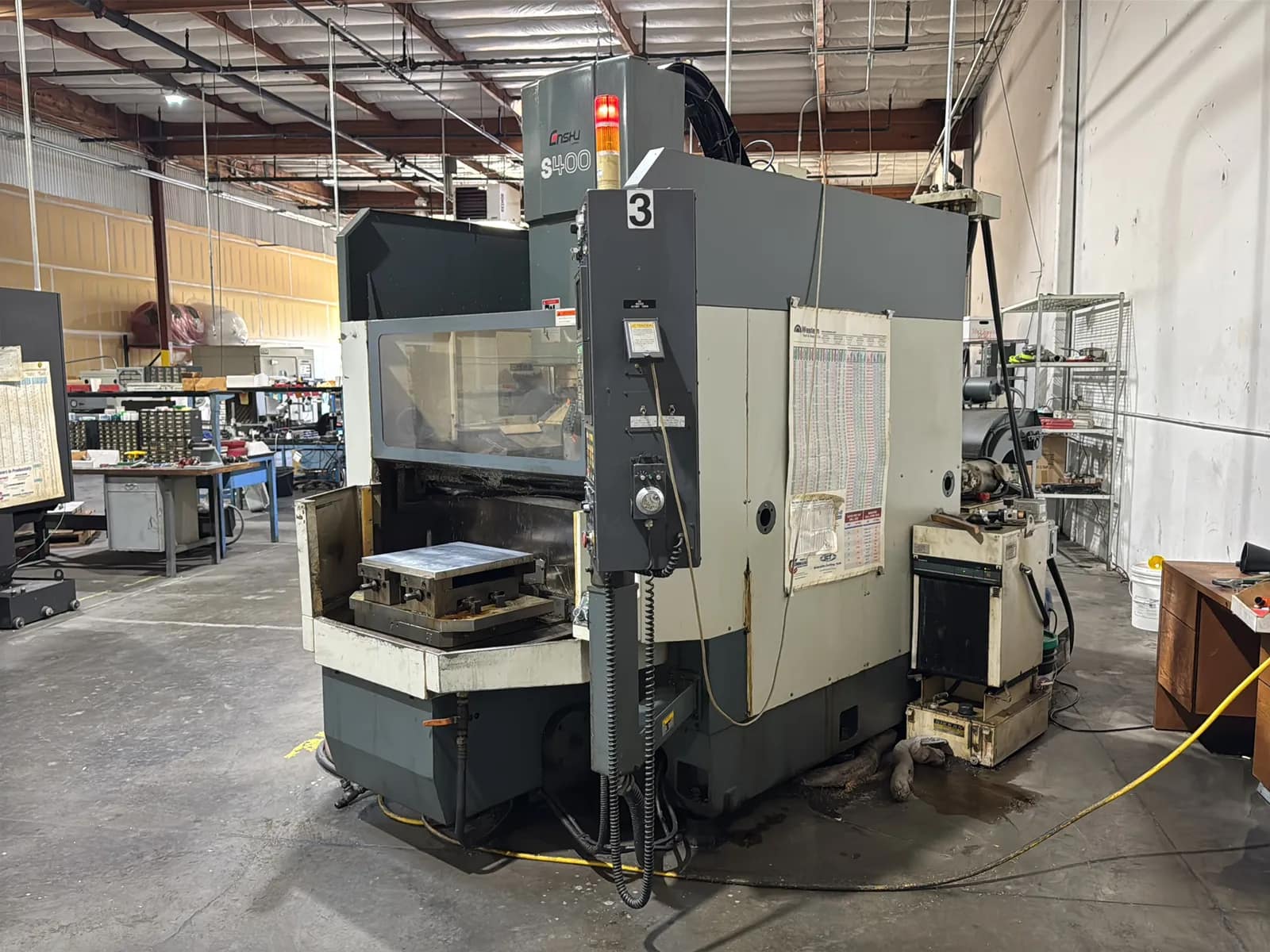 Enshu S400 CNC Vertical Machining Center With Turbo Conveyor, photo 4 of 72