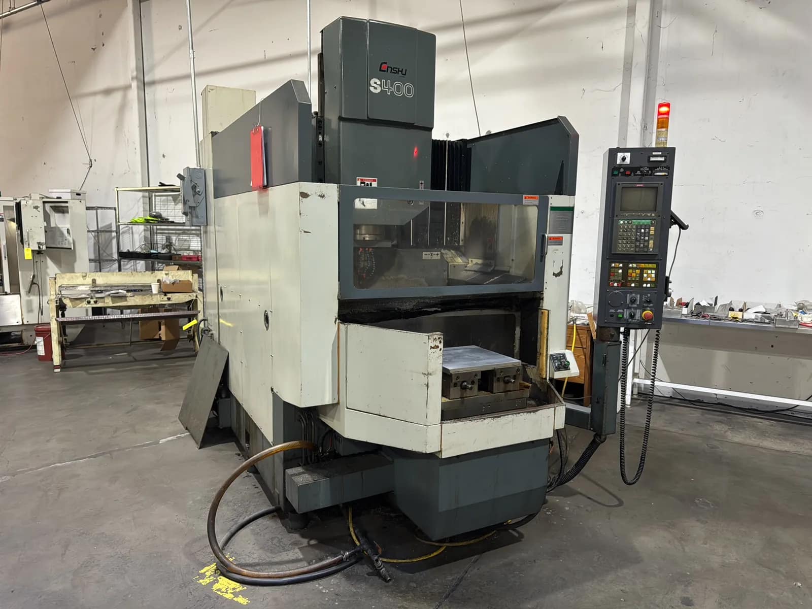 Enshu S400 CNC Vertical Machining Center With Turbo Conveyor, photo 2 of 72