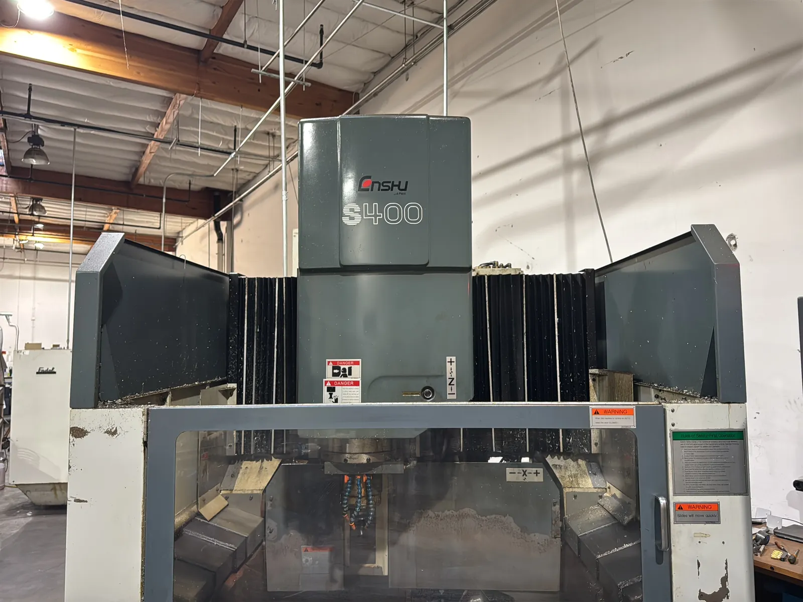 Enshu S400 CNC Vertical Machining Center With Turbo Conveyor, photo 9 of 72