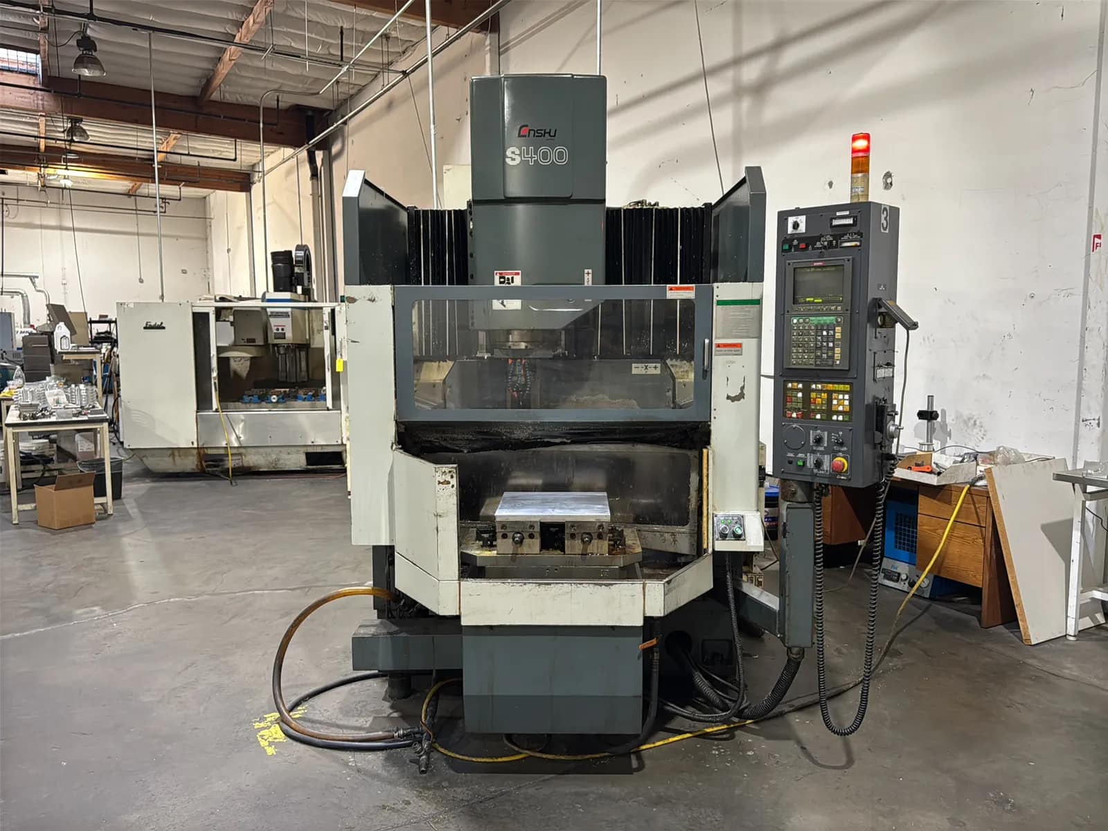Enshu S400 CNC Vertical Machining Center With Turbo Conveyor, photo 3 of 72