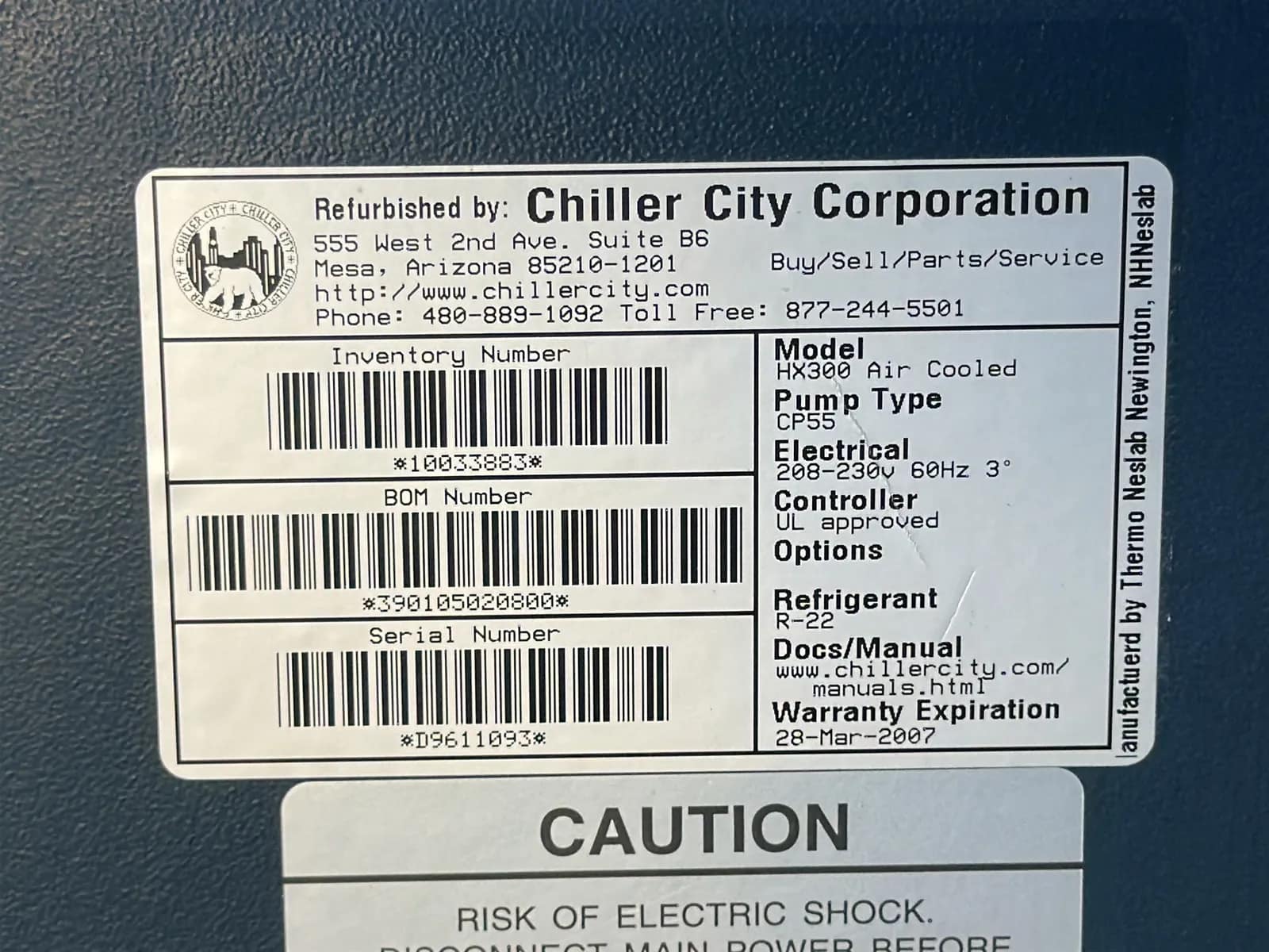 NESLAB Coolflow Recirculating Chiller, photo 8 of 10