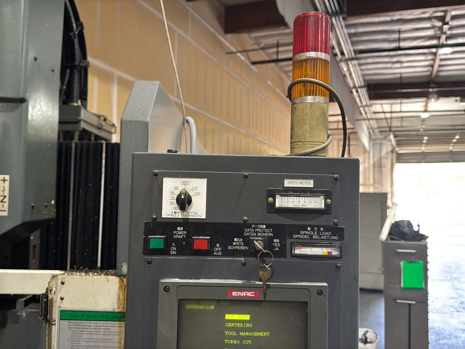 Enshu S400 CNC Vertical Machining Center With Turbo Conveyor, photo 16 of 82