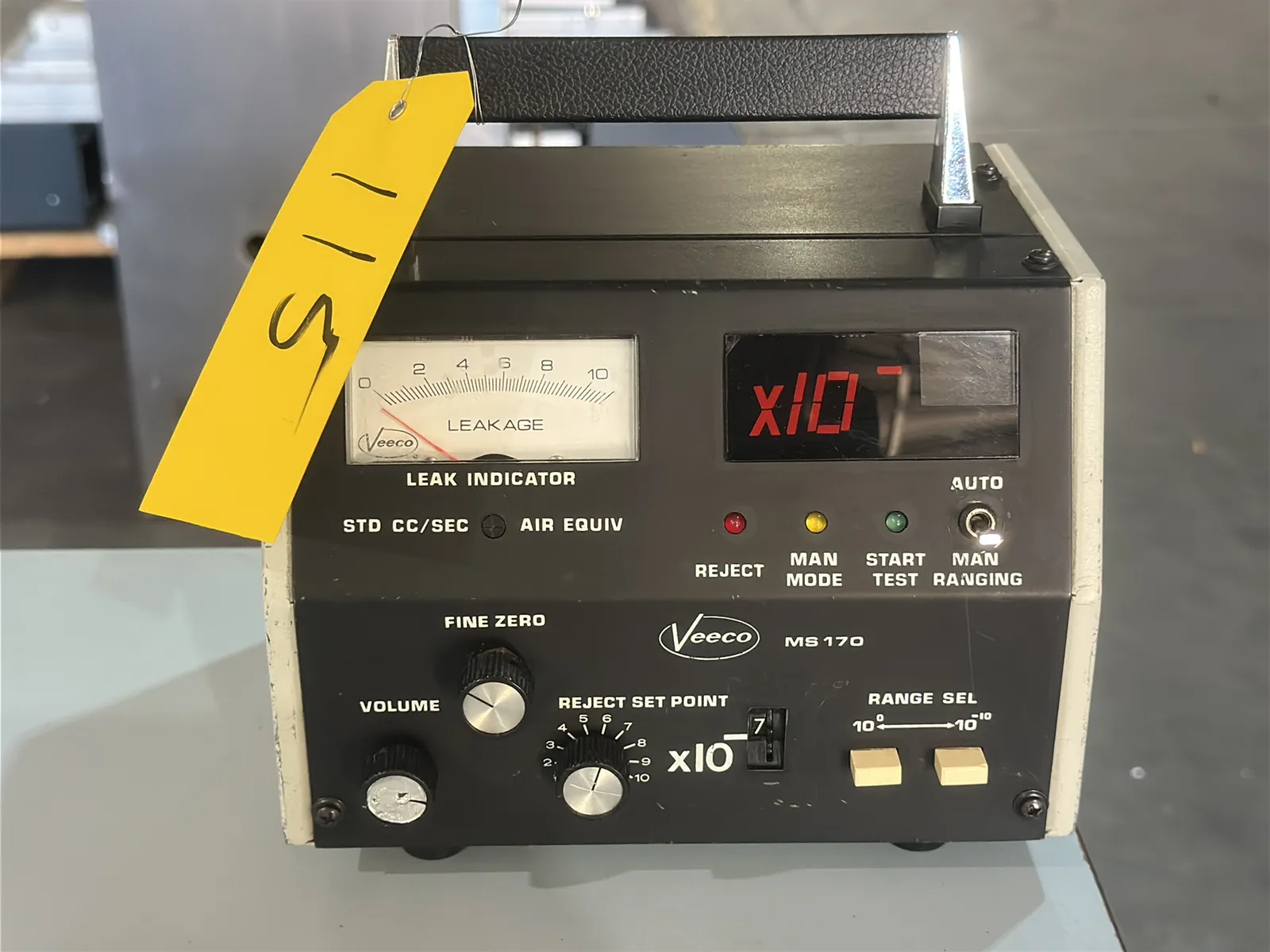 Veeco MS-170 Leak Detector, photo 5 of 8