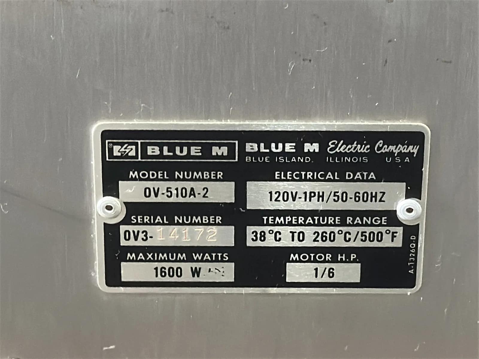 Blue M OV-510A-2 Stabil-Therm Temperature Cabinet, photo 7 of 8