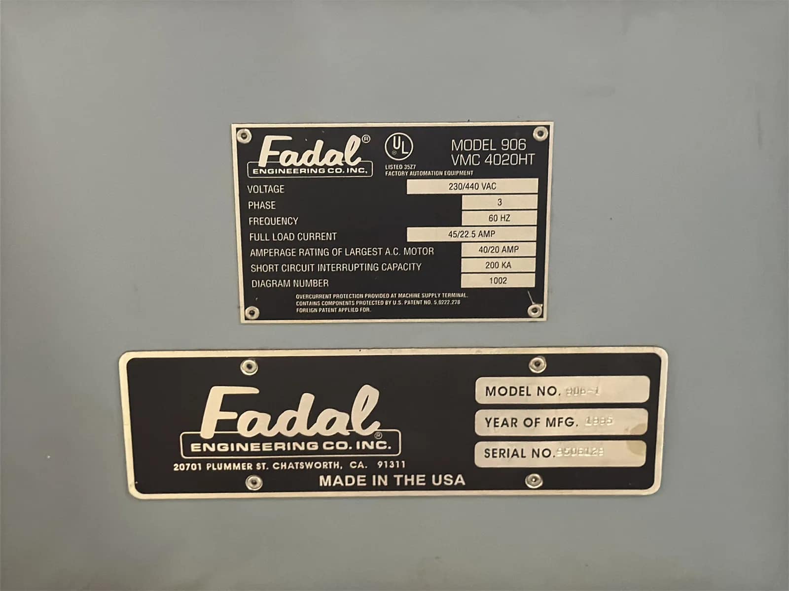 Fadal VMC4020 CNC Vertical Machining Center, photo 29 of 47