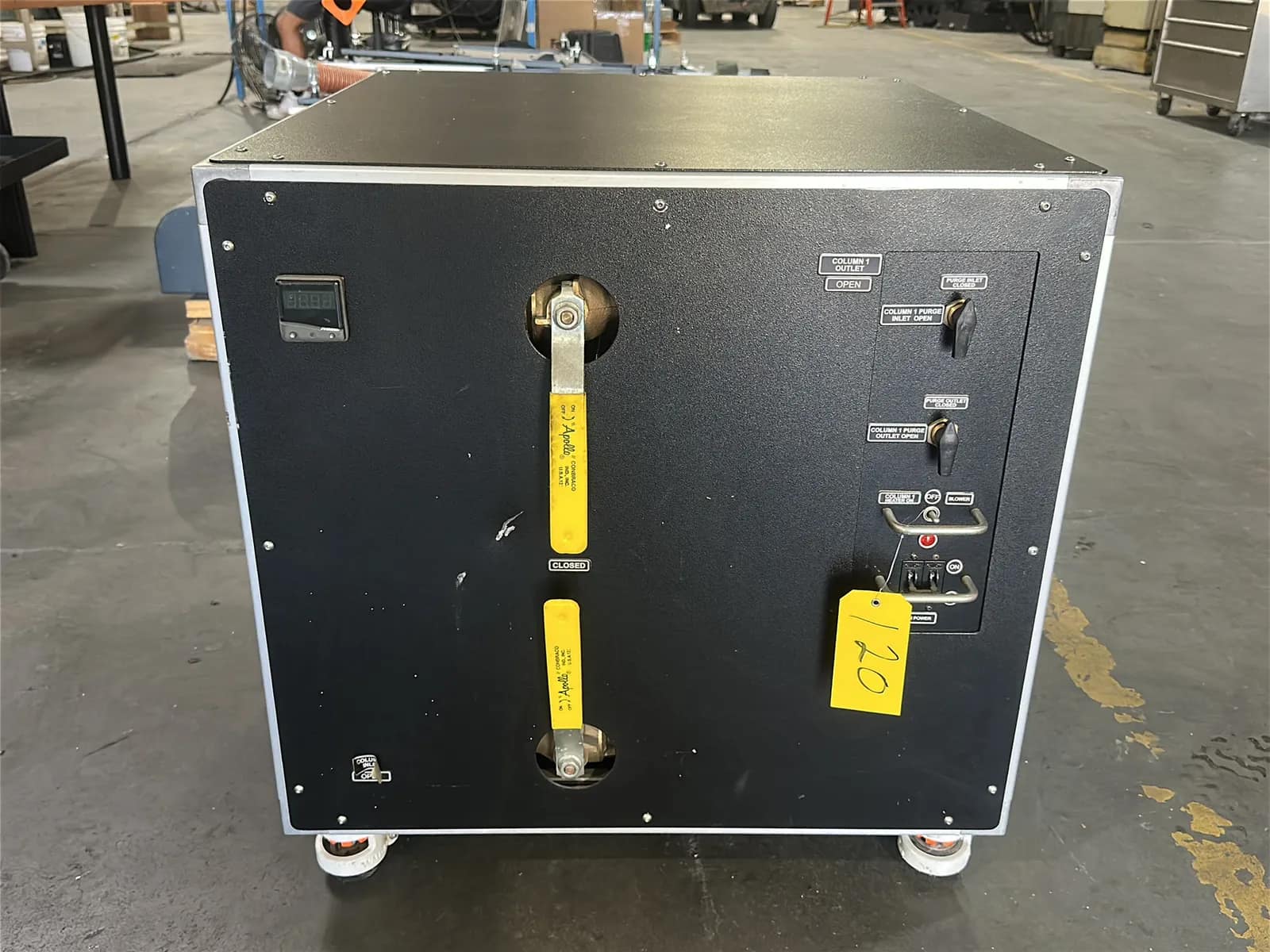 Miyachi Single Column Manual Gas Purification System, photo 2 of 8