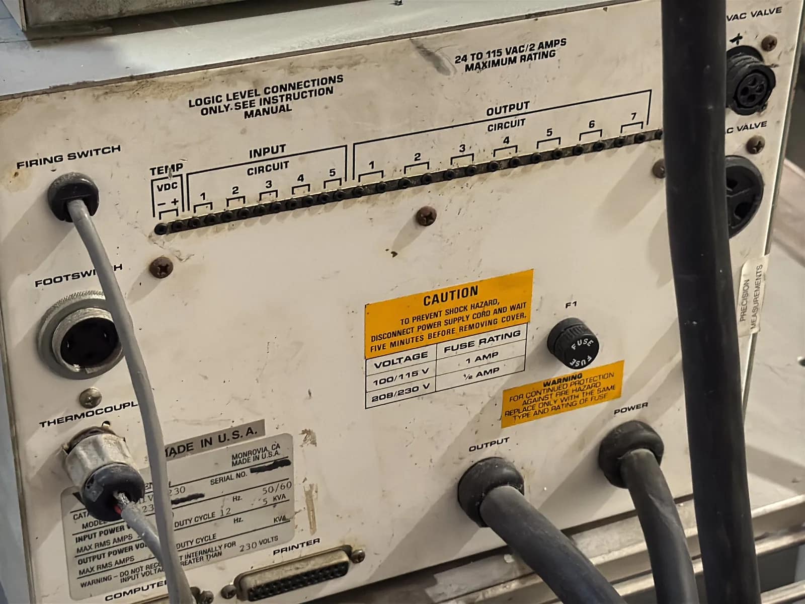 Unitek Fine-Spot Spot Welder With Power Supply, photo 15 of 18