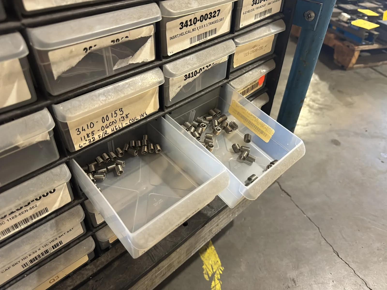 (16) Assorted Hardware Organizers with Contents (Cart Not Included), photo 17 of 20