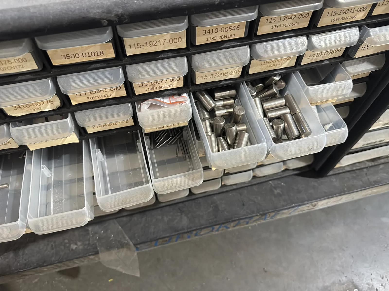 (16) Assorted Hardware Organizers with Contents (Cart Not Included), photo 15 of 20