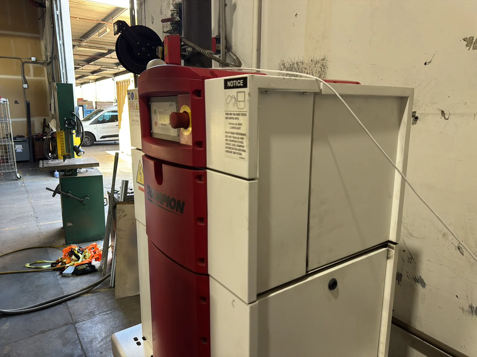 2016 Champion L05 Rotary Screw Air Compressor, photo 15 of 16