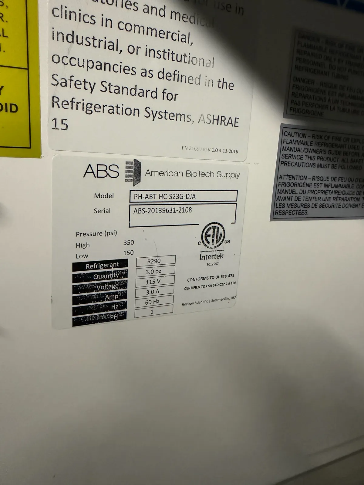 ABS Single Glass Door Refrigerator, photo 5 of 5