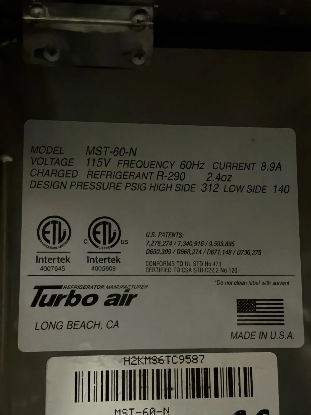 Turbo Air Prep Table, photo 7 of 7