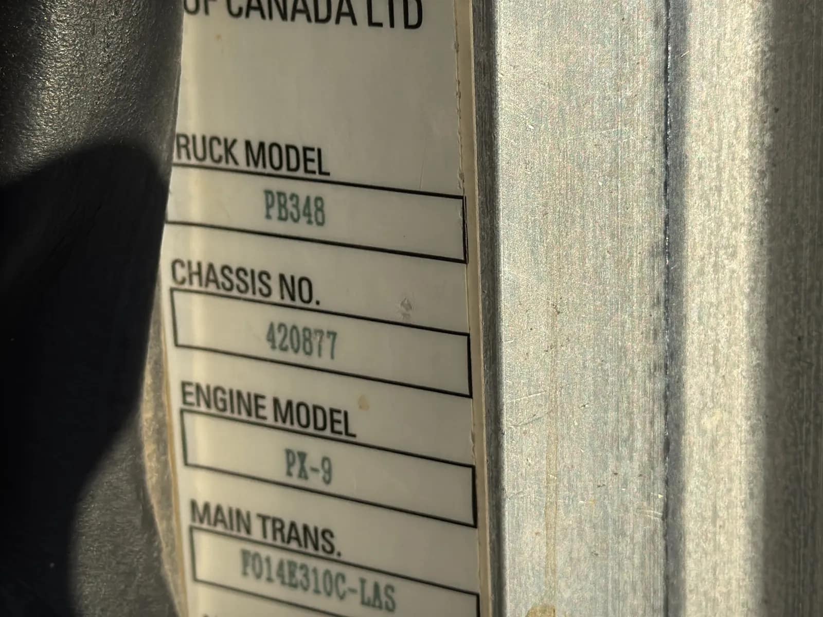 2016 Peterbilt PB348 2-Axle Automatic Tractor Trailer, photo 70 of 73