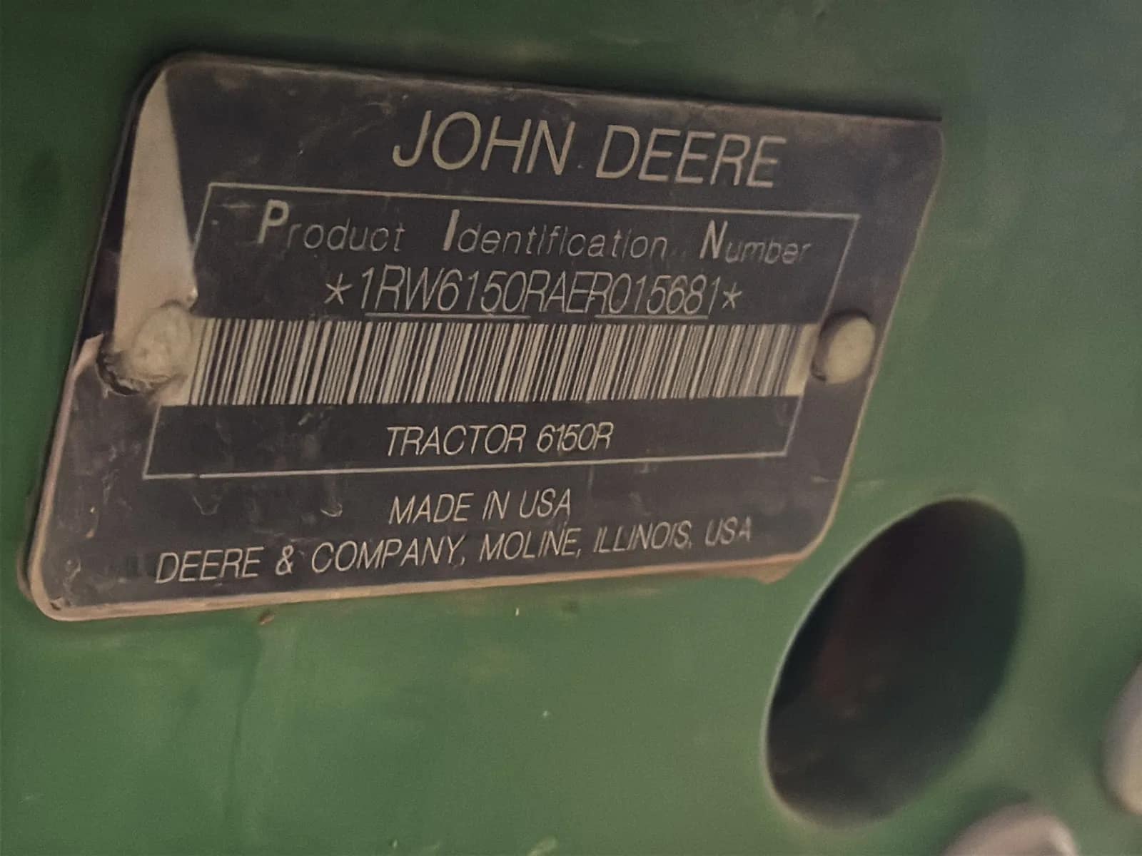 John Deere 6150H Sprayer Tractor, photo 7 of 22