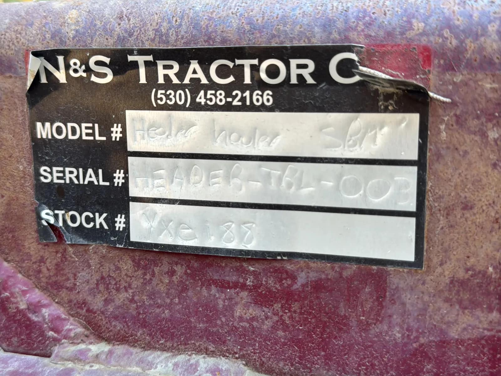 2016 SBM 32’ Header Hauler, photo 13 of 13