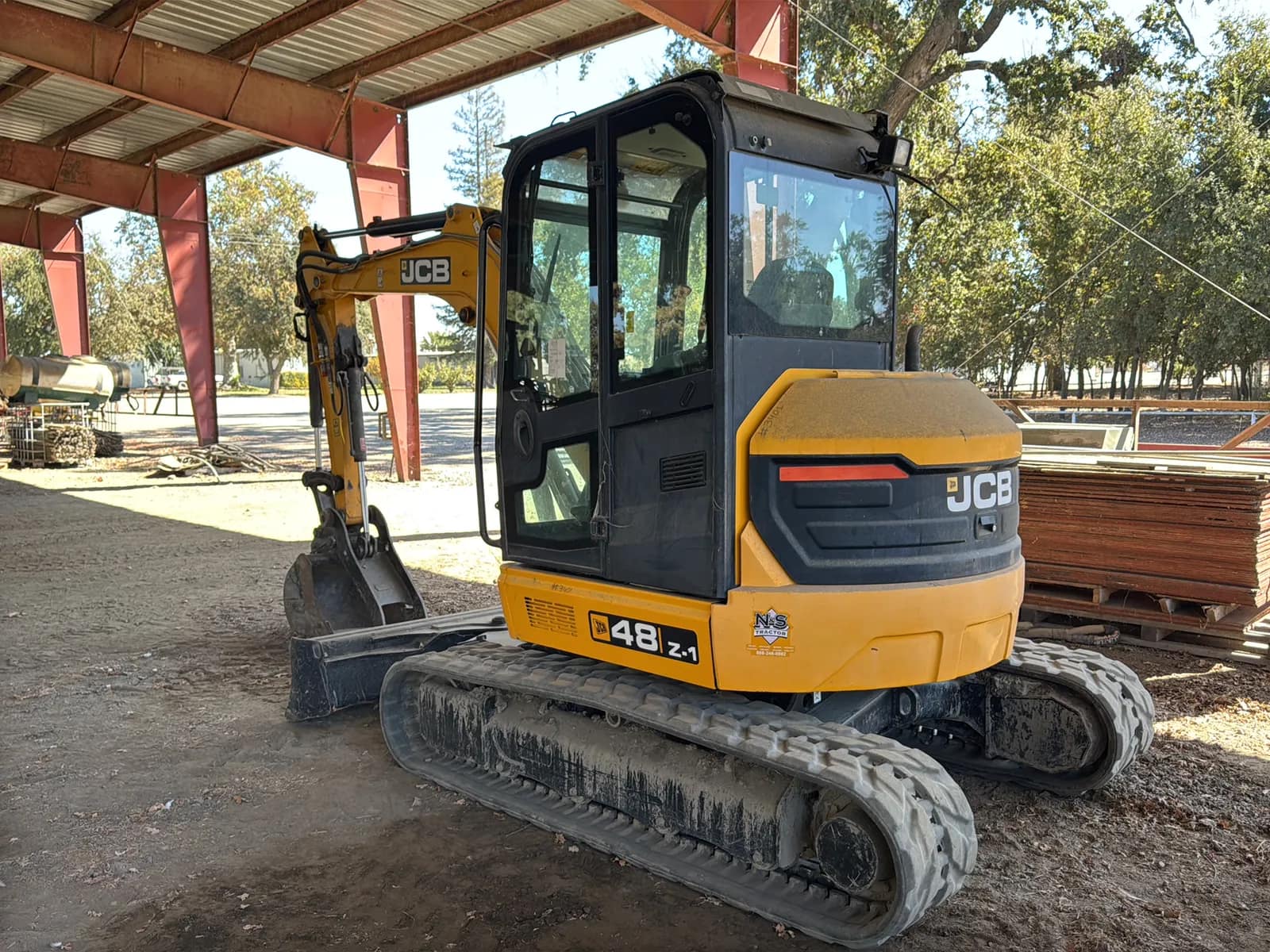 JCB 48 Z-1 Mini Excavator, photo 3 of 13