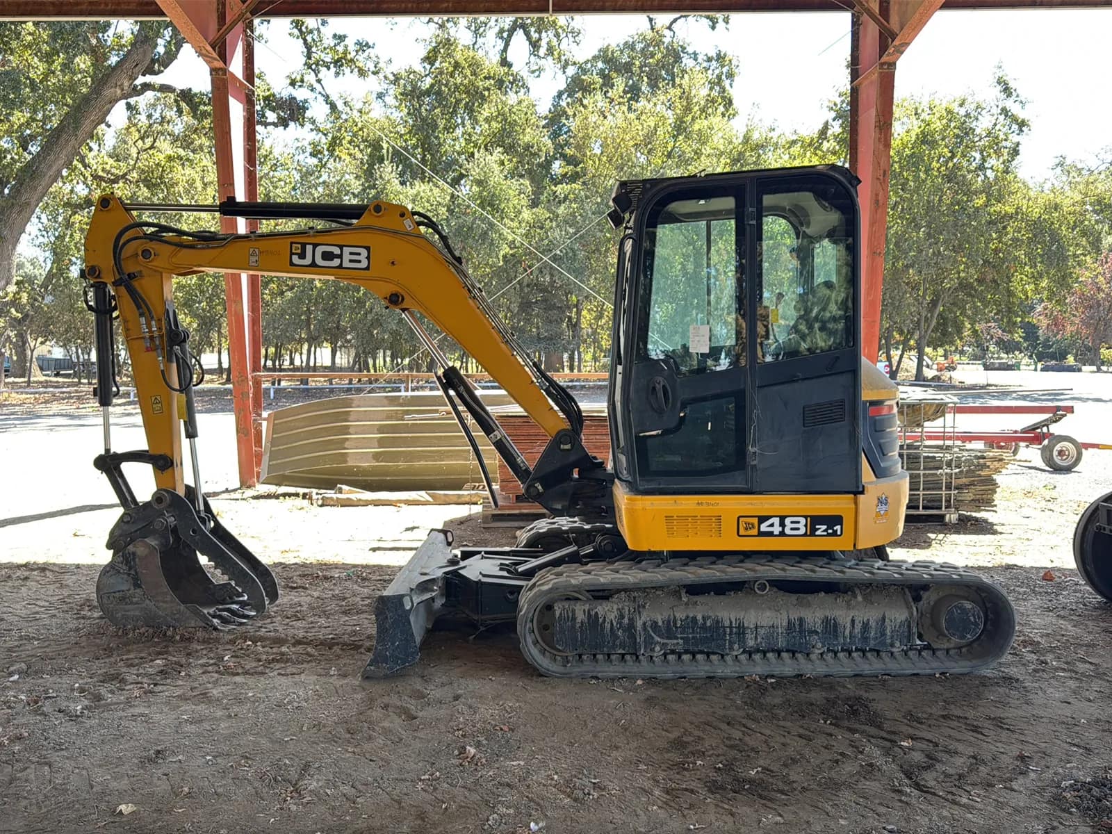 JCB 48 Z-1 Mini Excavator, photo 2 of 13