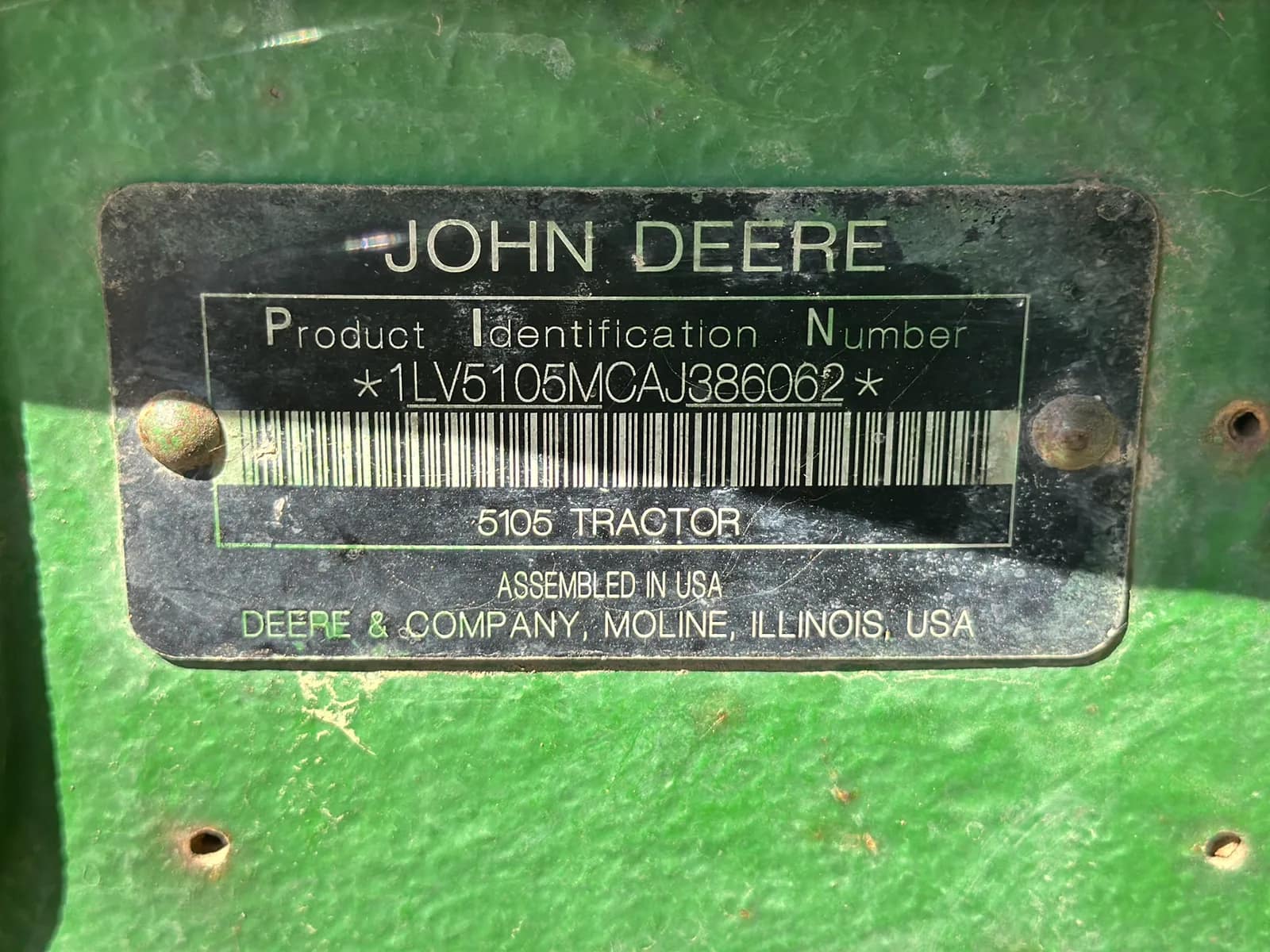 John Deere 5105ML Tractor, photo 4 of 10