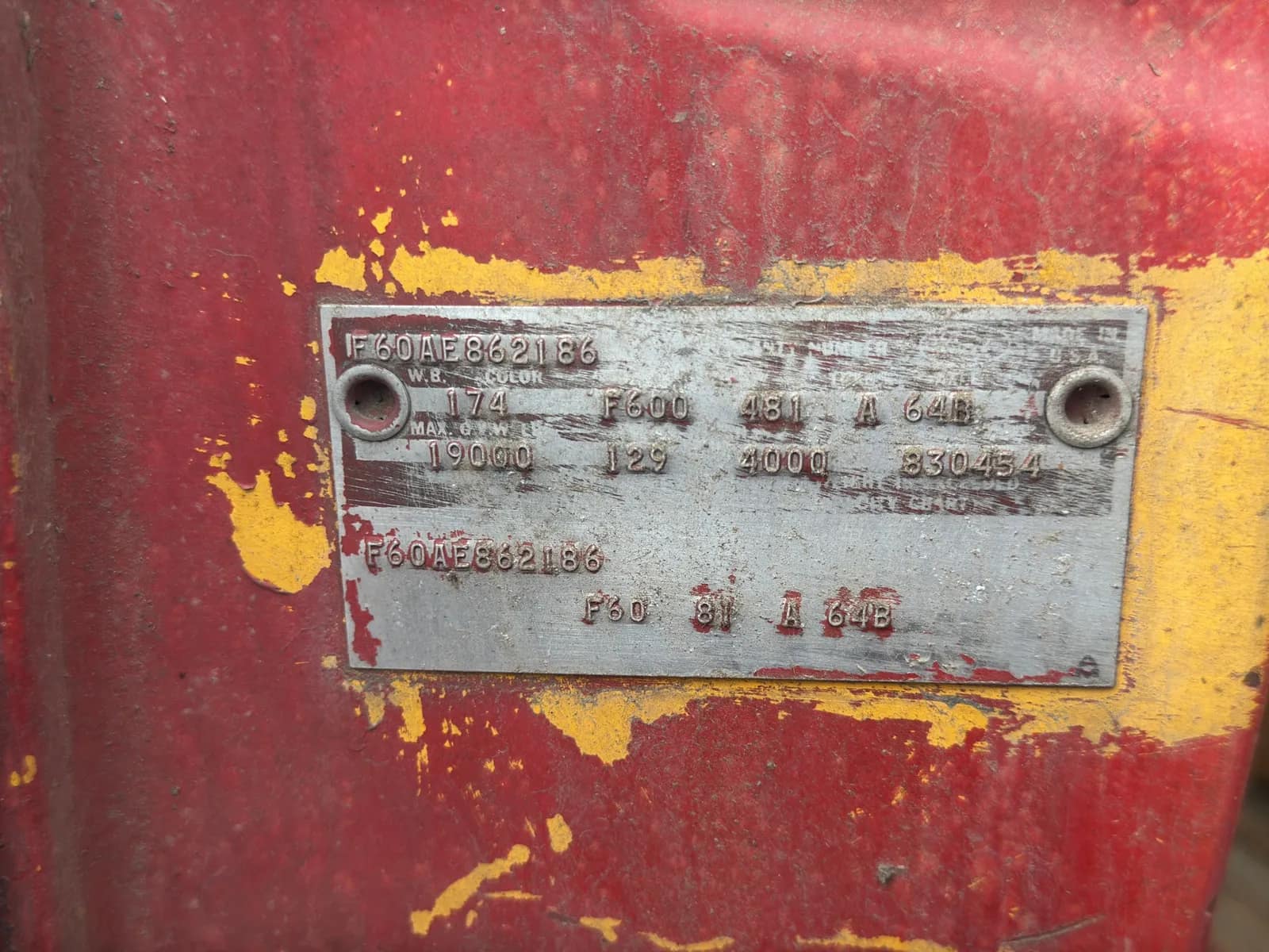 1966 Ford F600 Fire Truck, photo 54 of 56
