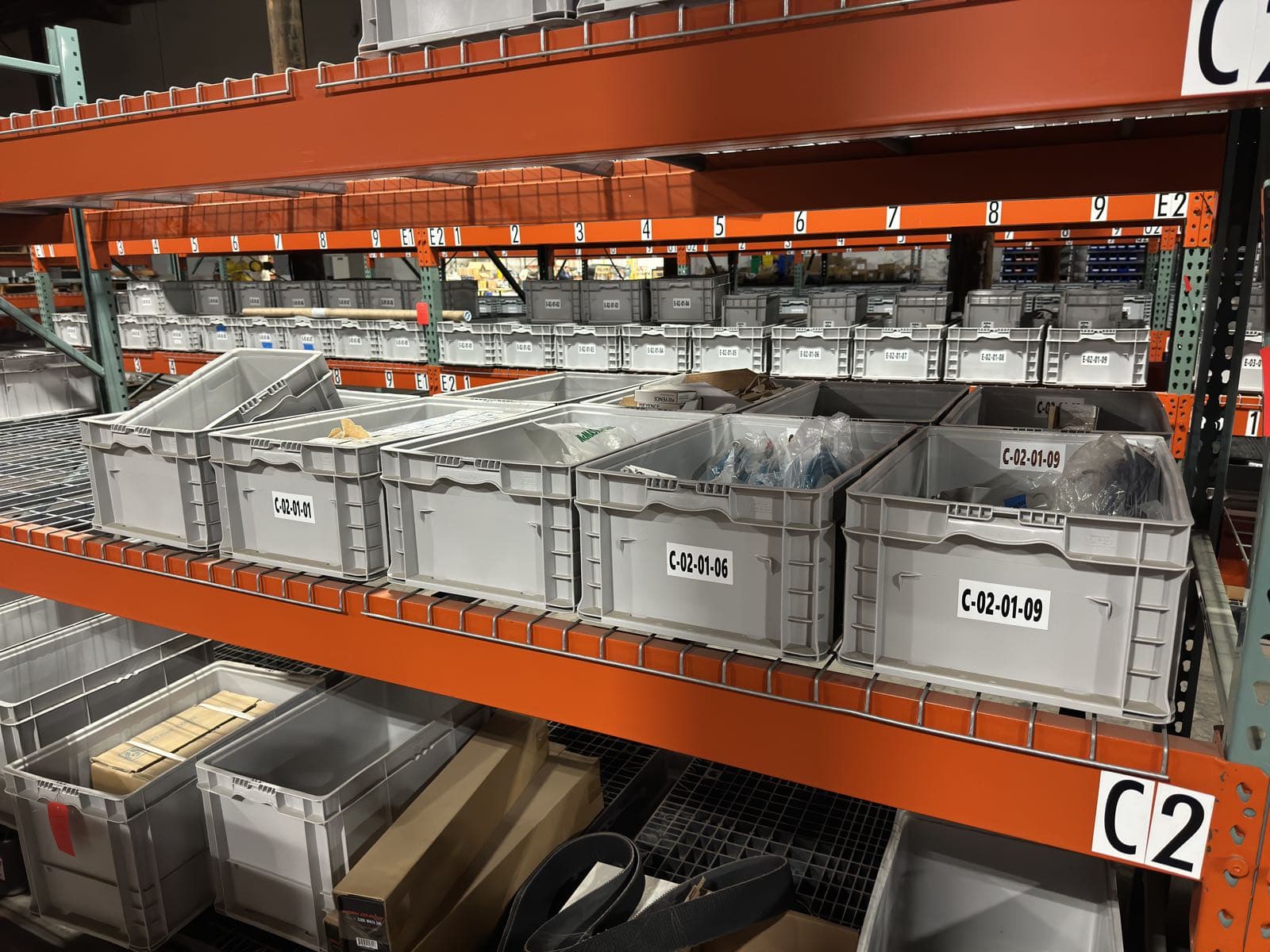 contents-of-7-bins-steel-mounting-plates-ethernet-cables-ami-bearing-inserts-and-more-bins-not-included-fbc315